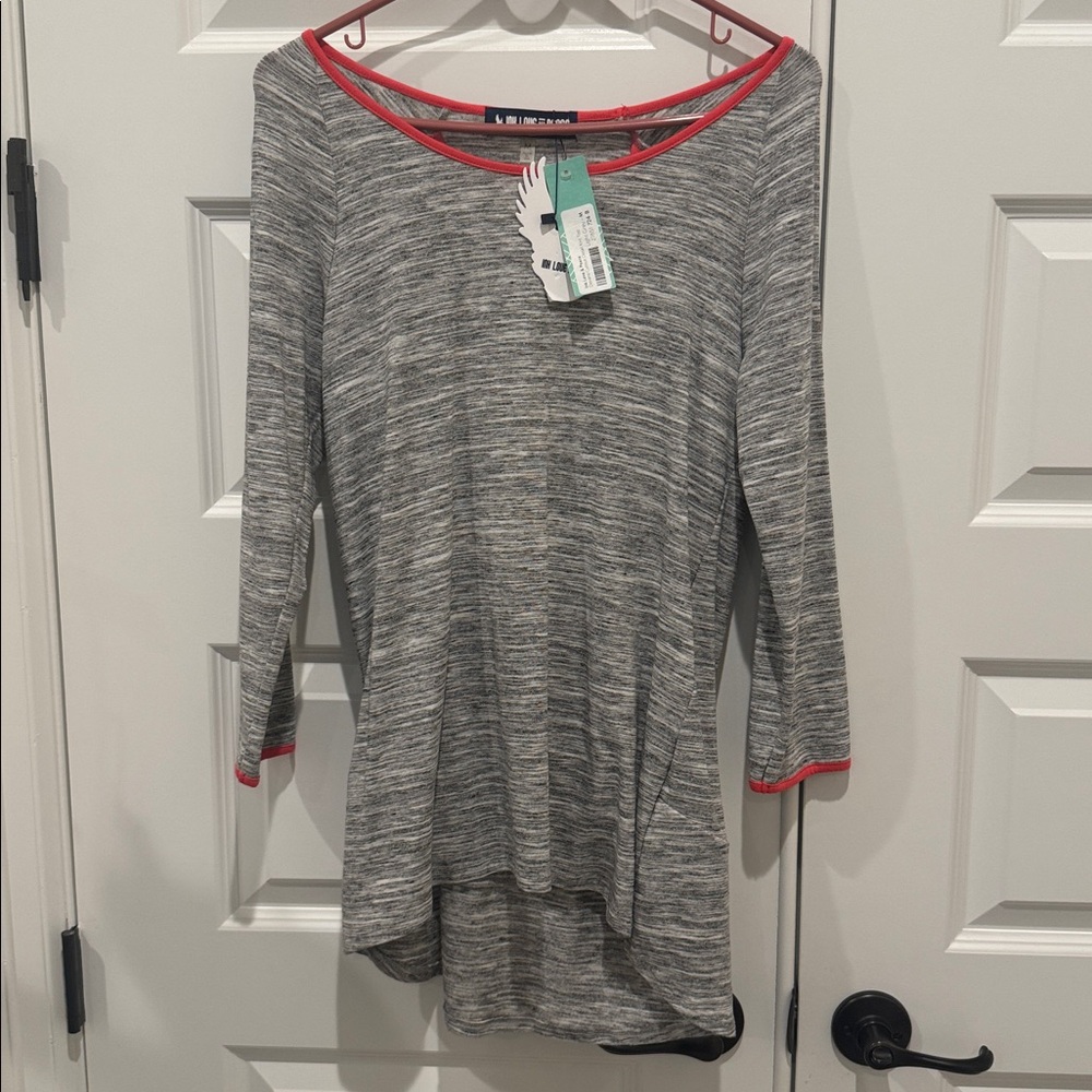Ink Love and Peace Davana Cutout Detail Knit Top Size Medium